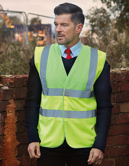Reflexväst Hi-Vis 2-bands 1- och 2-färgade - flera färger