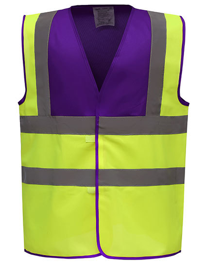 Reflexväst Hi-Vis 2-bands 1- och 2-färgade - flera färger - 4