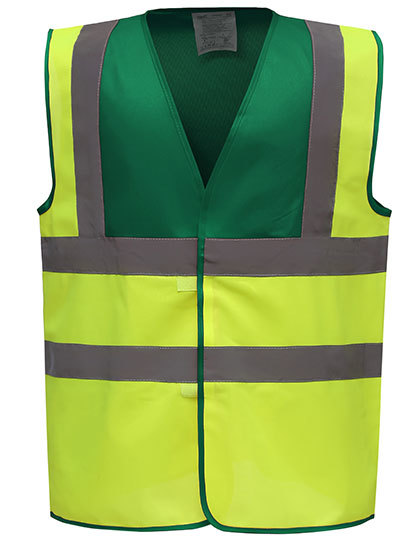 Reflexväst Hi-Vis 2-bands 1- och 2-färgade - flera färger - 3