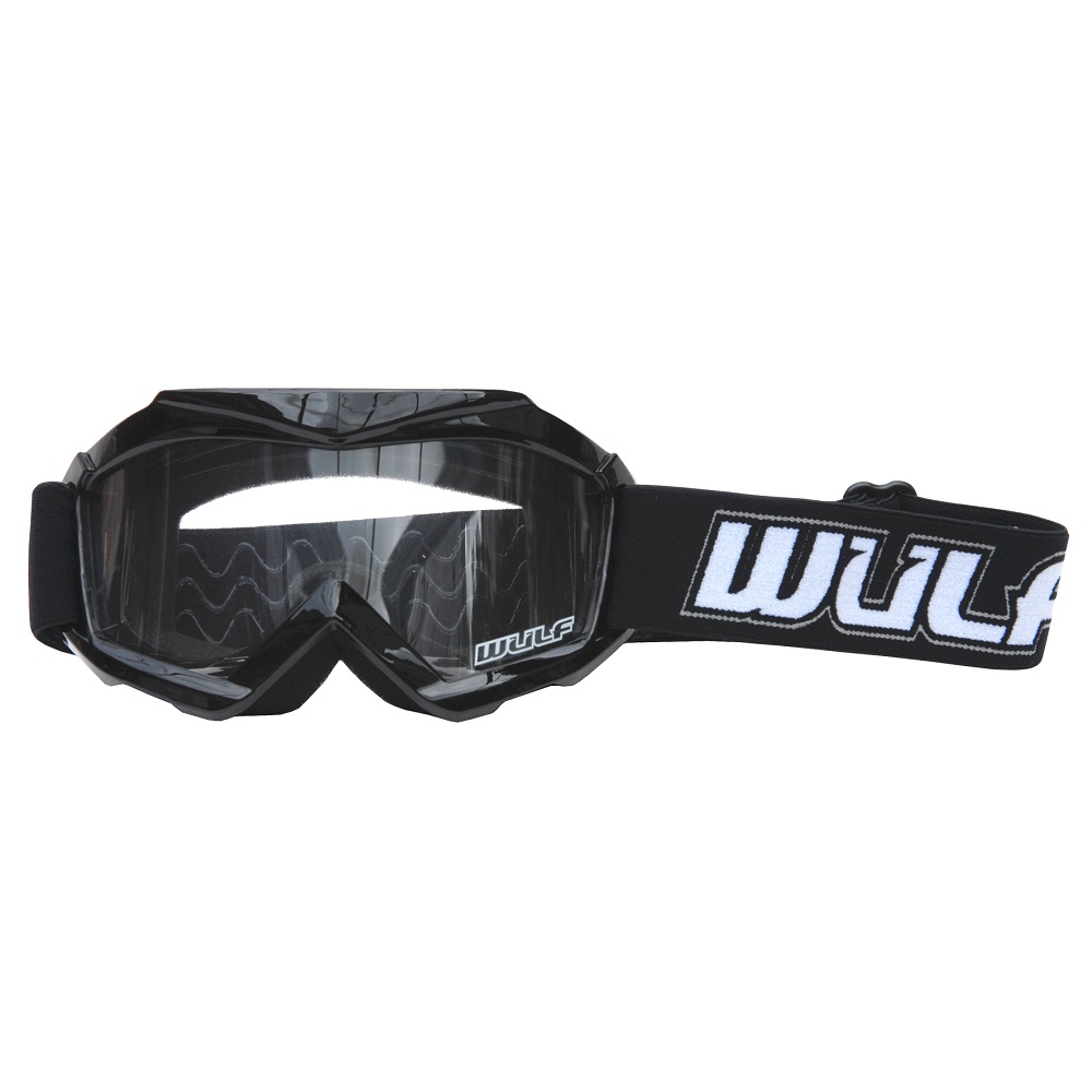 Wulf MOTORBIKE WULFSPORT CUB KIDS JUNIOR GOGGLES Motorcycle Motocross Quad MX ATV Sports Goggles