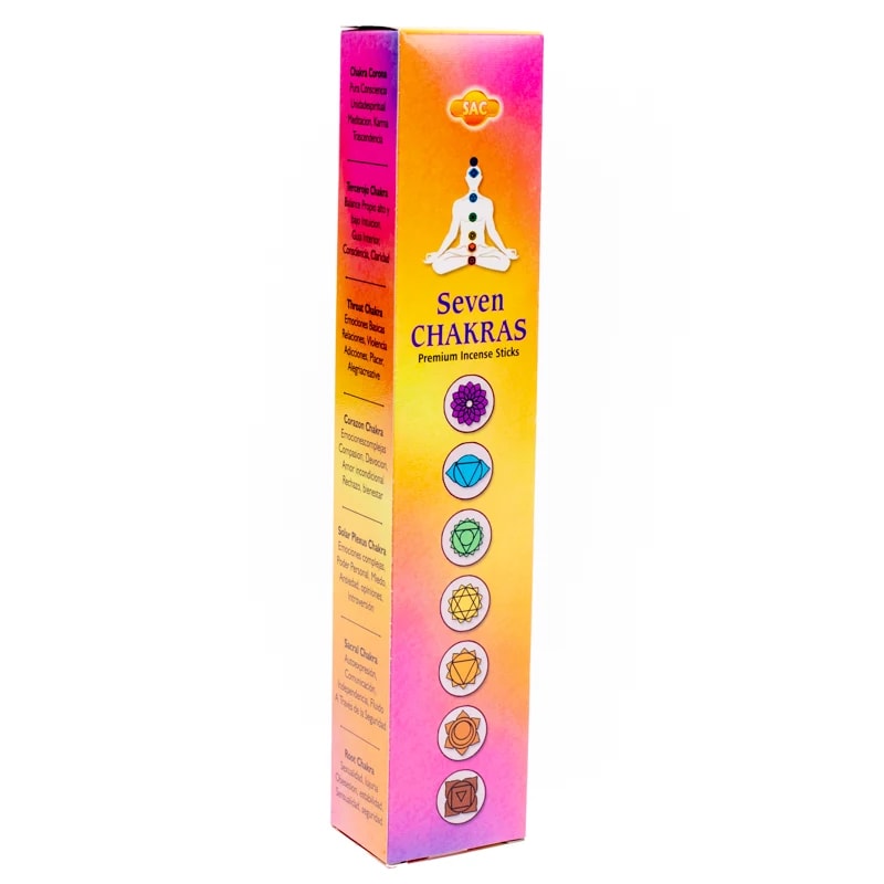 Rökelse 7 Chakras (GR-SAC)  - 42gram Packet