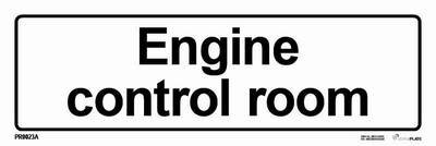 "Engine control room" skylt - IMPA 33.2877
