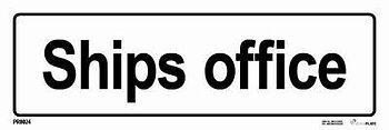 "Ships office" skylt - IMPA 33.2874