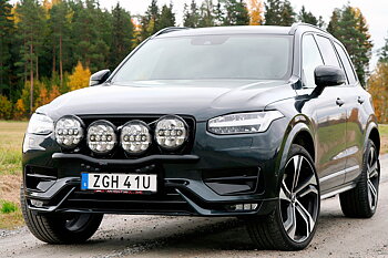 Q-LIGHT Volvo XC90 15- extraljusfäste (extraljusbåge) för 4st lampor - design