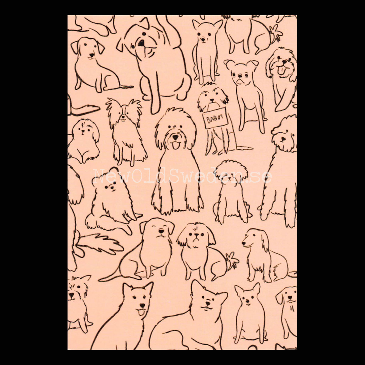nyc dogs 2020 - Andrea Cáceres - Postcard A6 - 1607