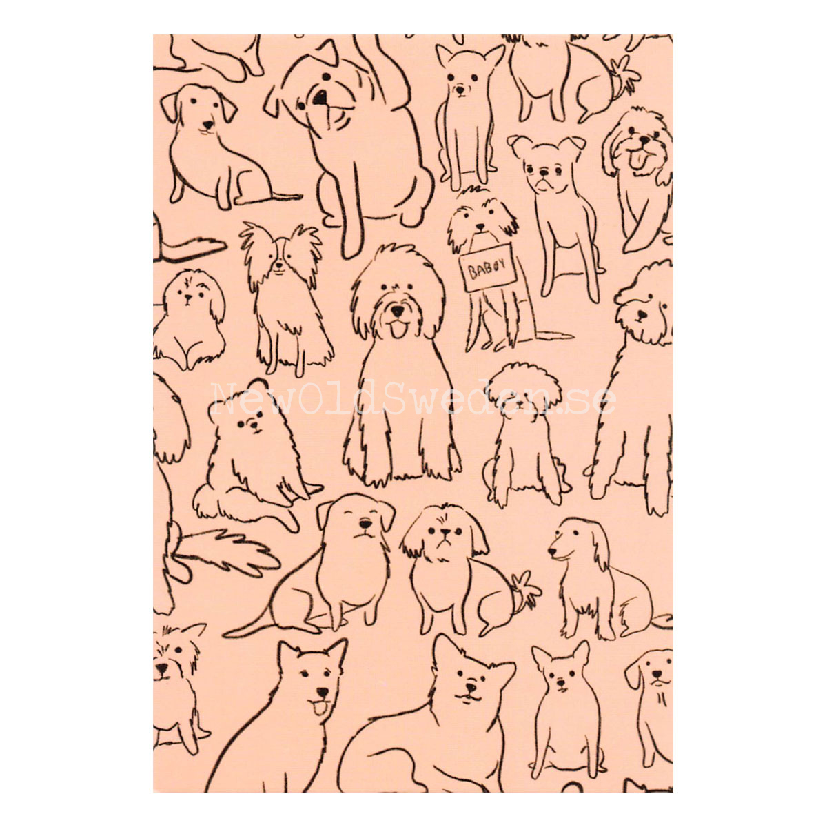 nyc dogs 2020 - Andrea Cáceres - Postcard A6 - 1607 - 2