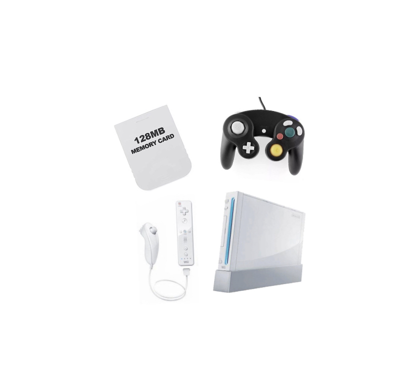 Wii konsol  för Gamecubespel
