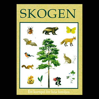 Skogen - E. Gramberg - kortspel