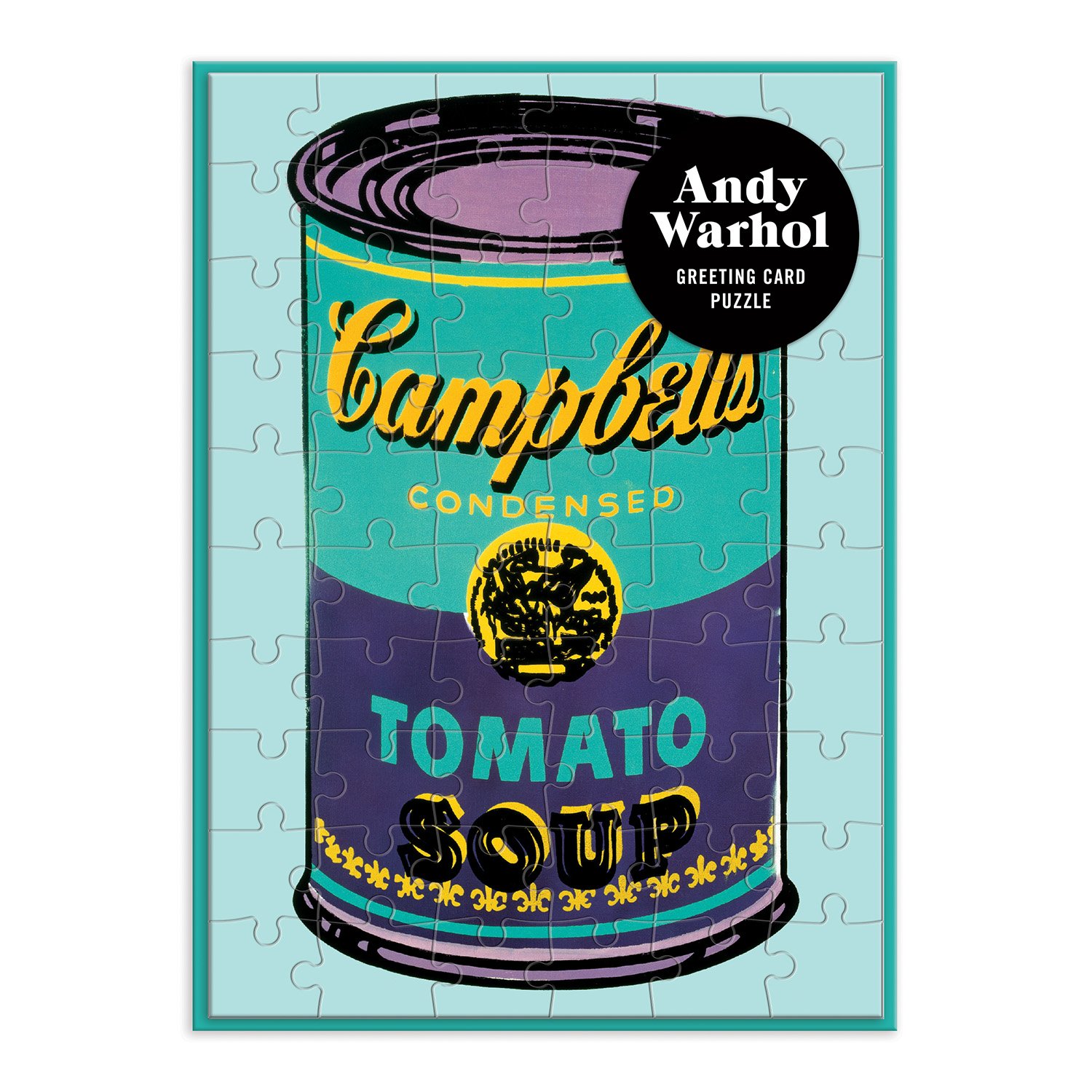Andy Warhol Soup Can Greeting Card Puzzle - 2