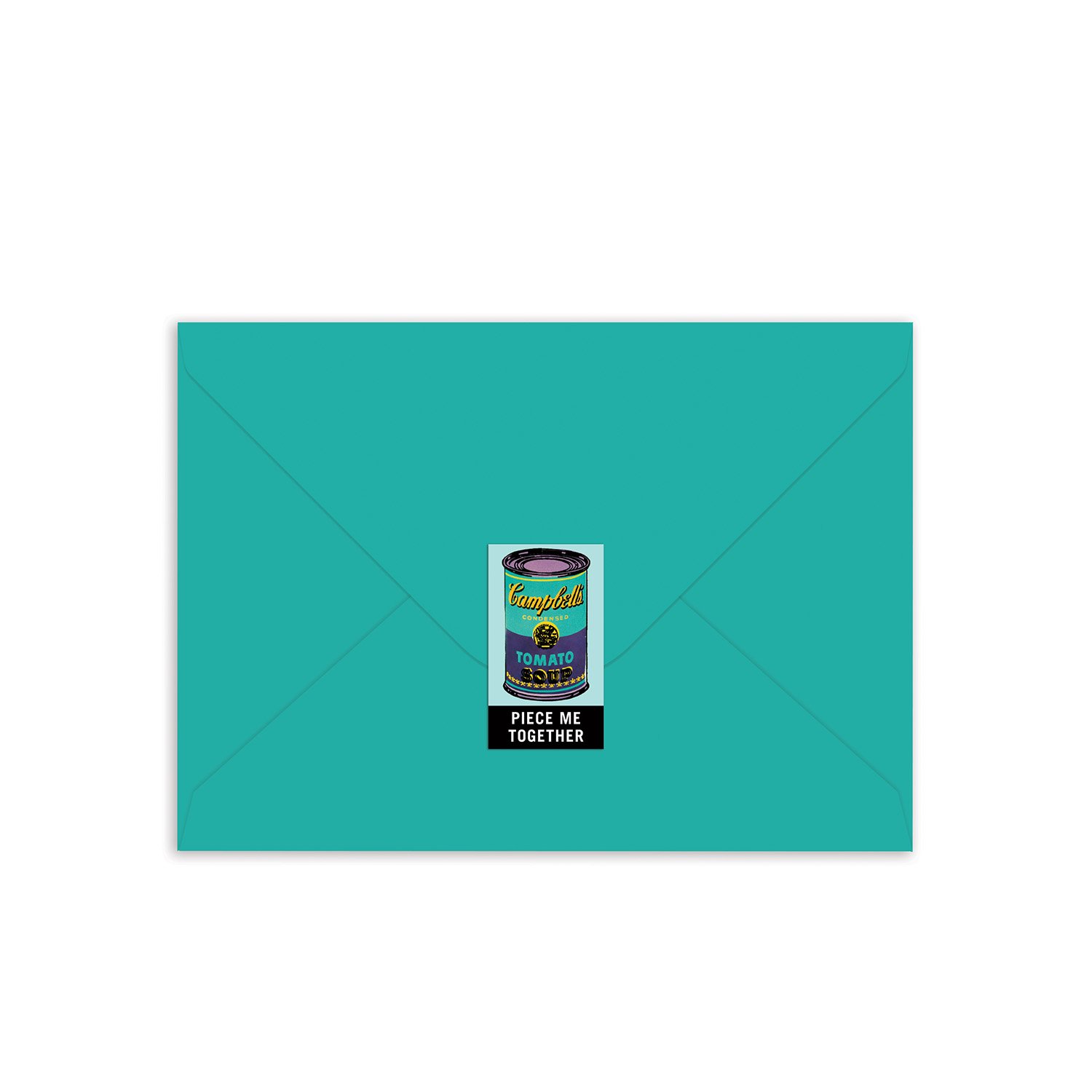 Andy Warhol Soup Can Greeting Card Puzzle - 5
