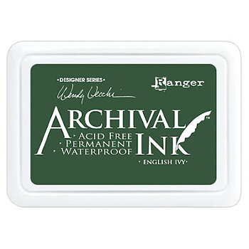 Ranger Archival Ink Pad Wendy Vecchi - English Ivy
