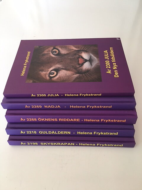 Framtidsserien,  fem volymer.