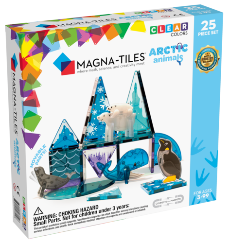 Magna-tiles, Arctic Animals - 25 pcs