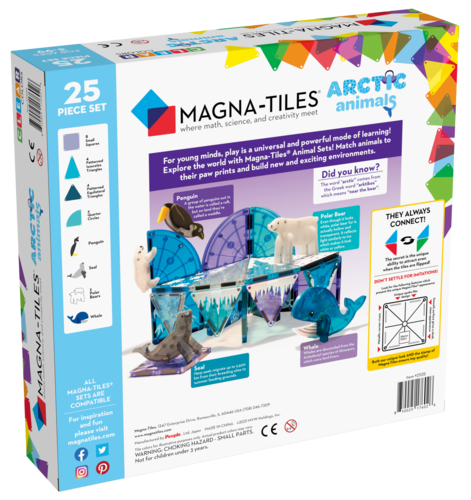 Magna-tiles, Arctic Animals - 25 pcs - 2
