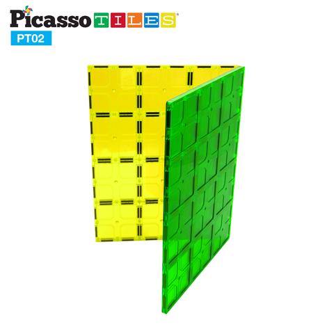 Picasso-Tiles Stor Magnetplatta, XL, 2 Bitar - 3