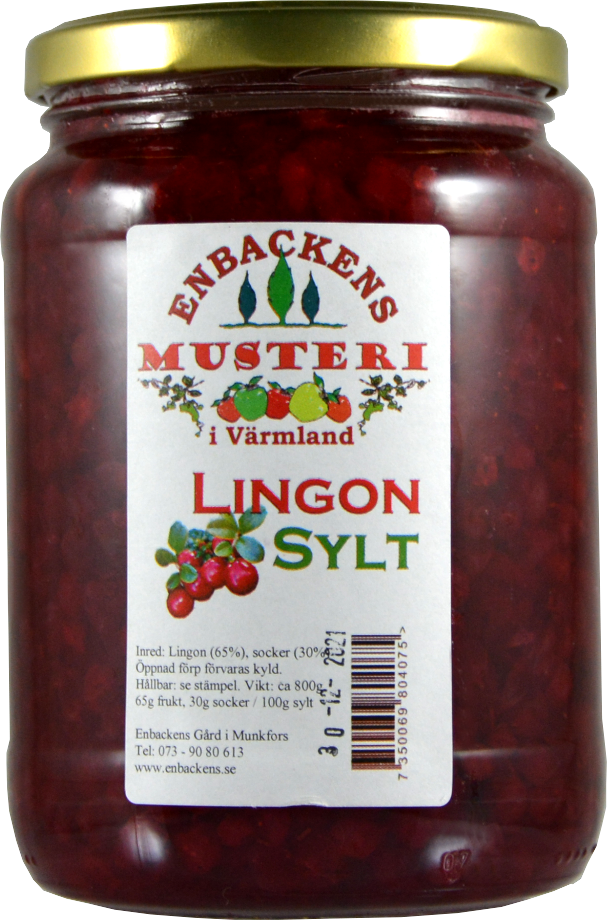 Lingonsylt 800g