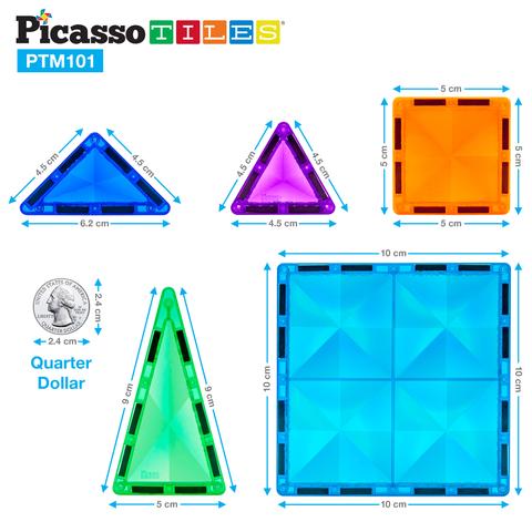 Picasso-Tiles 101 bitar  MINI - 7