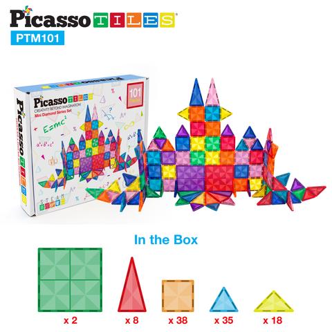 Picasso-Tiles 101 bitar  MINI - 9