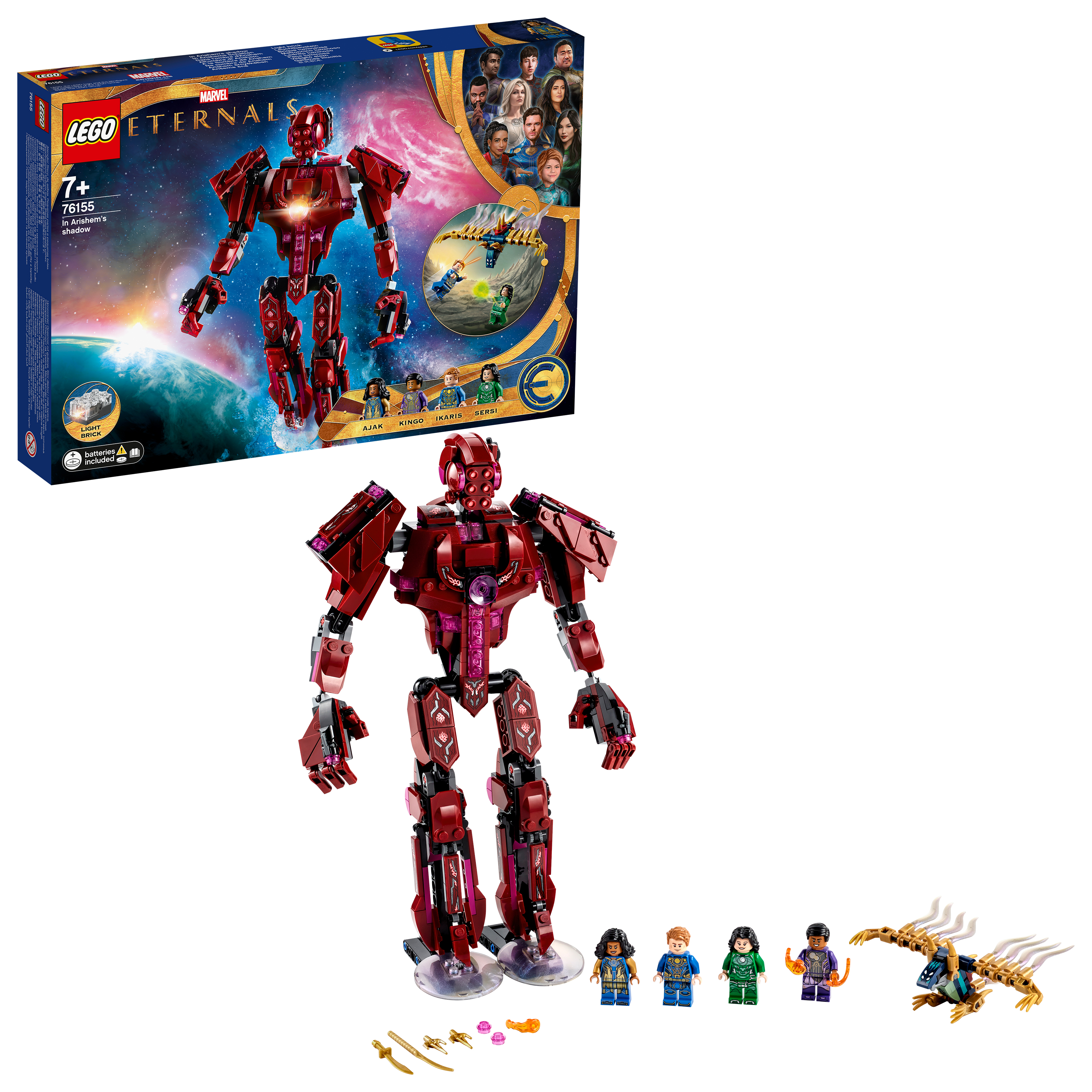 LEGO 76155 Marvel Ikuiset Arishemin varjossa Super Heroes