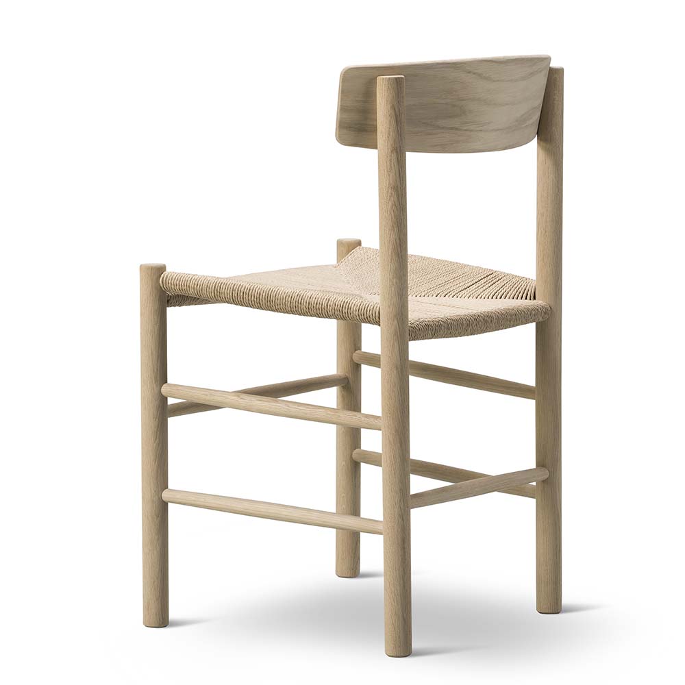 J39 Stol (Superdeal - Volympris/st vid köp av 6st) Ek Såpad - I lager - Fredericia  - 10