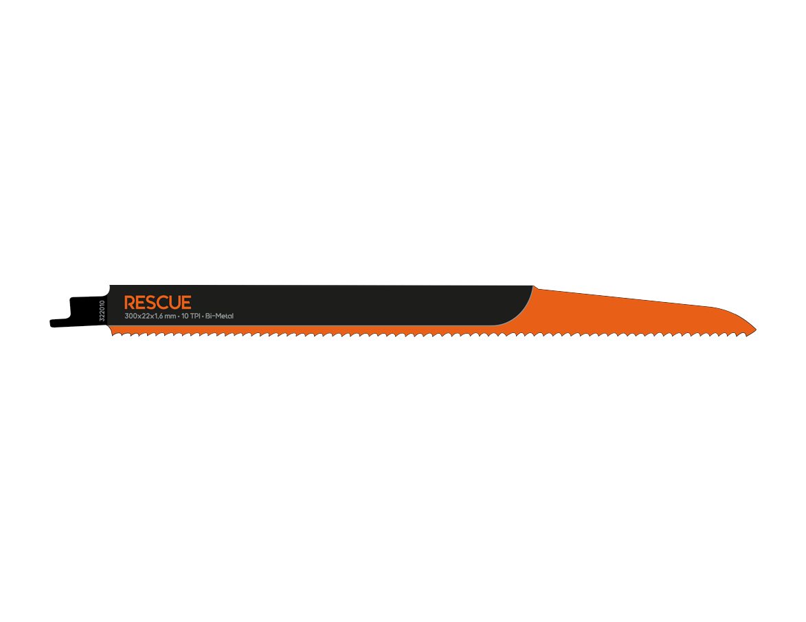 Tigersågsblad Demolition - 300 x22x 1,6mm (10-pack)