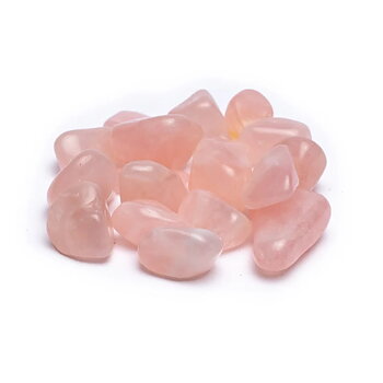 Tumbled Rose Quartz Aa Quality  ±500G;   ±2-3Cm