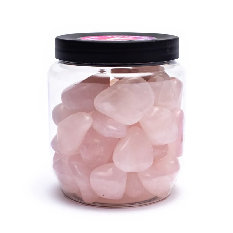 Tumbled Rose Quartz Aa Quality  ±500G;   ±2-3Cm - 3