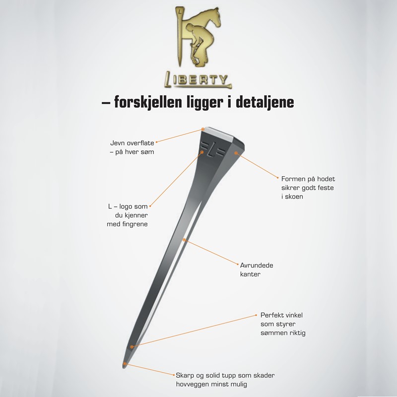 Kerckhaert Liberty Slim søm ESL - 2