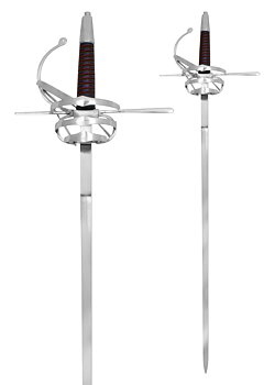 Rapier med slida - 1500 talet