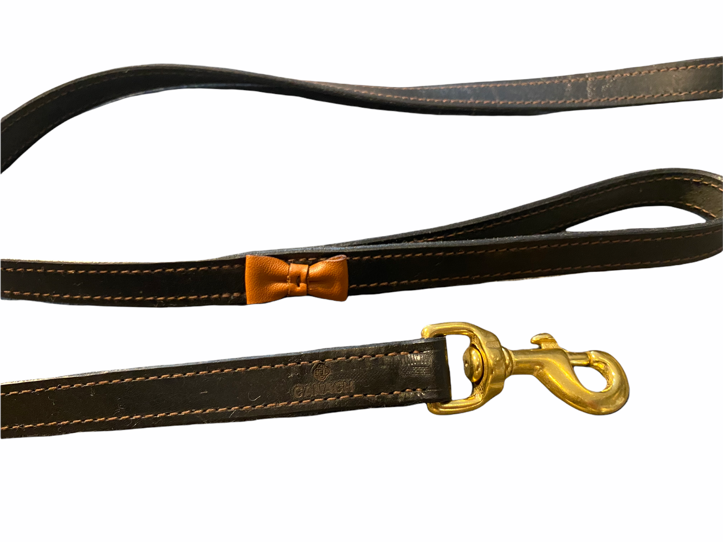 Canach Leather Leash Black - 4