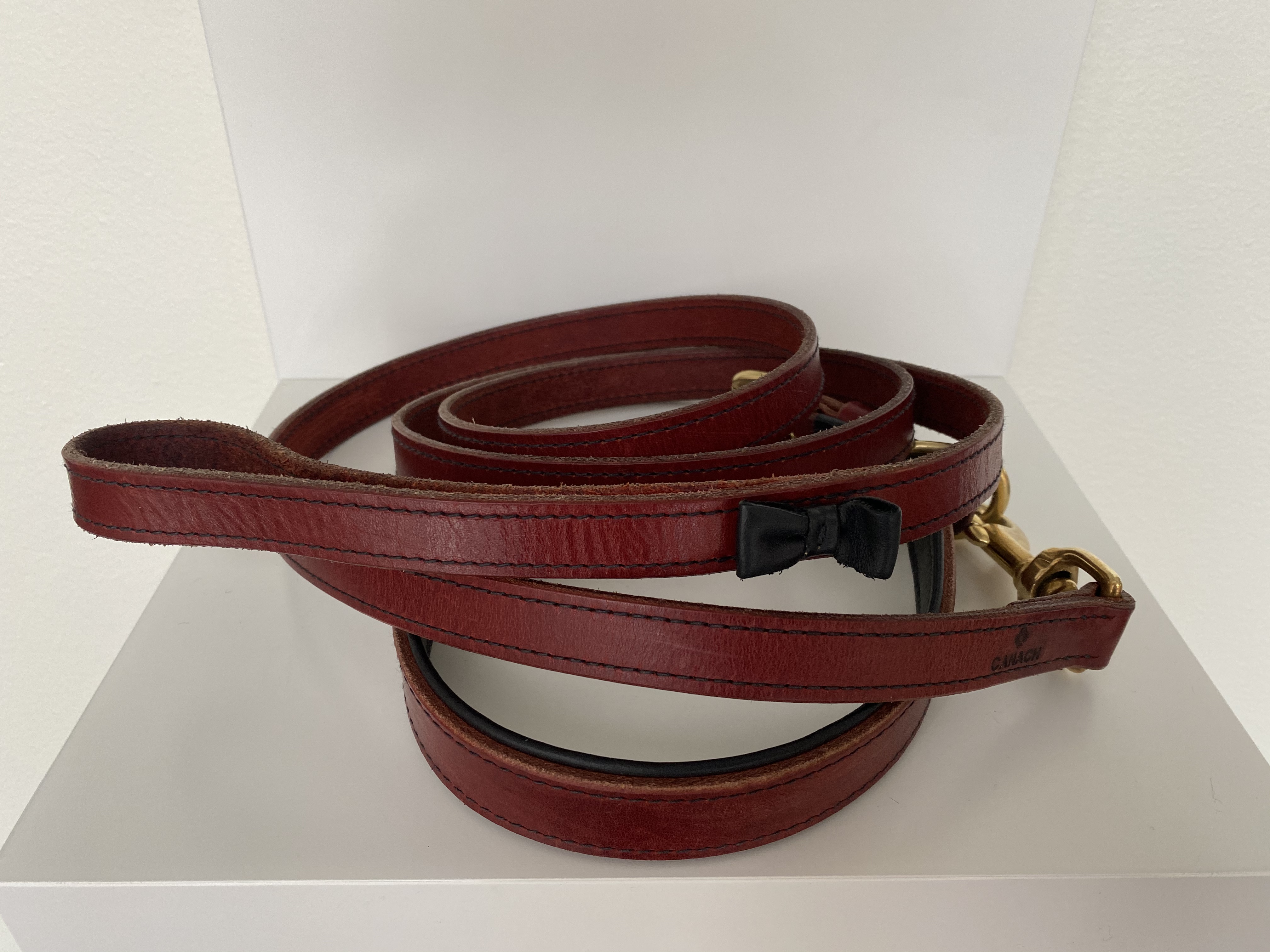Canach Leather Cuplet Bordeaux Red