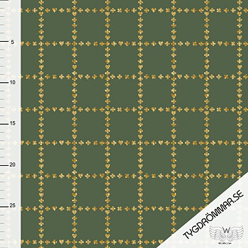 GLITTER GRID - GREEN