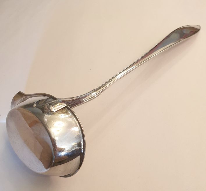 Soup ladle electroplate - 2