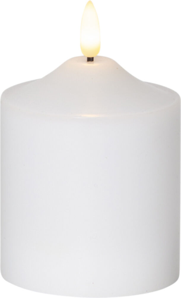Blockljus LED Flamme D7,5 H12