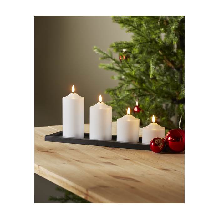 Blockljus LED Flamme D7,5 H12 - 5
