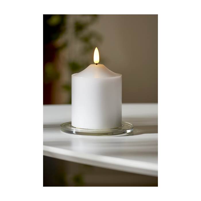 Blockljus LED Flamme D7,5 H12 - 2