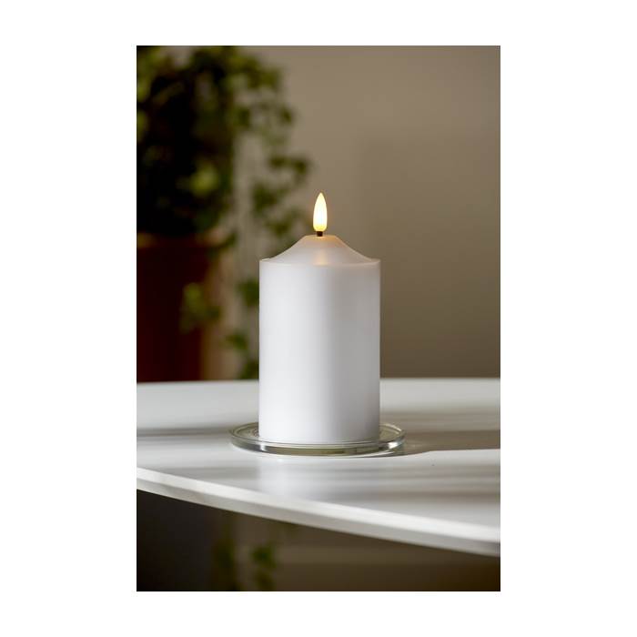 Blockljus LED Flamme D7,5 H15 - 3