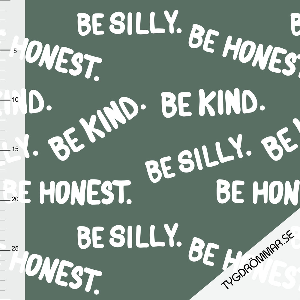 JUST BE - FOREST GREEN