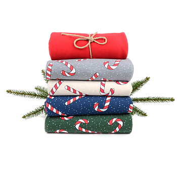CANDY CANE - FOREST GREEN