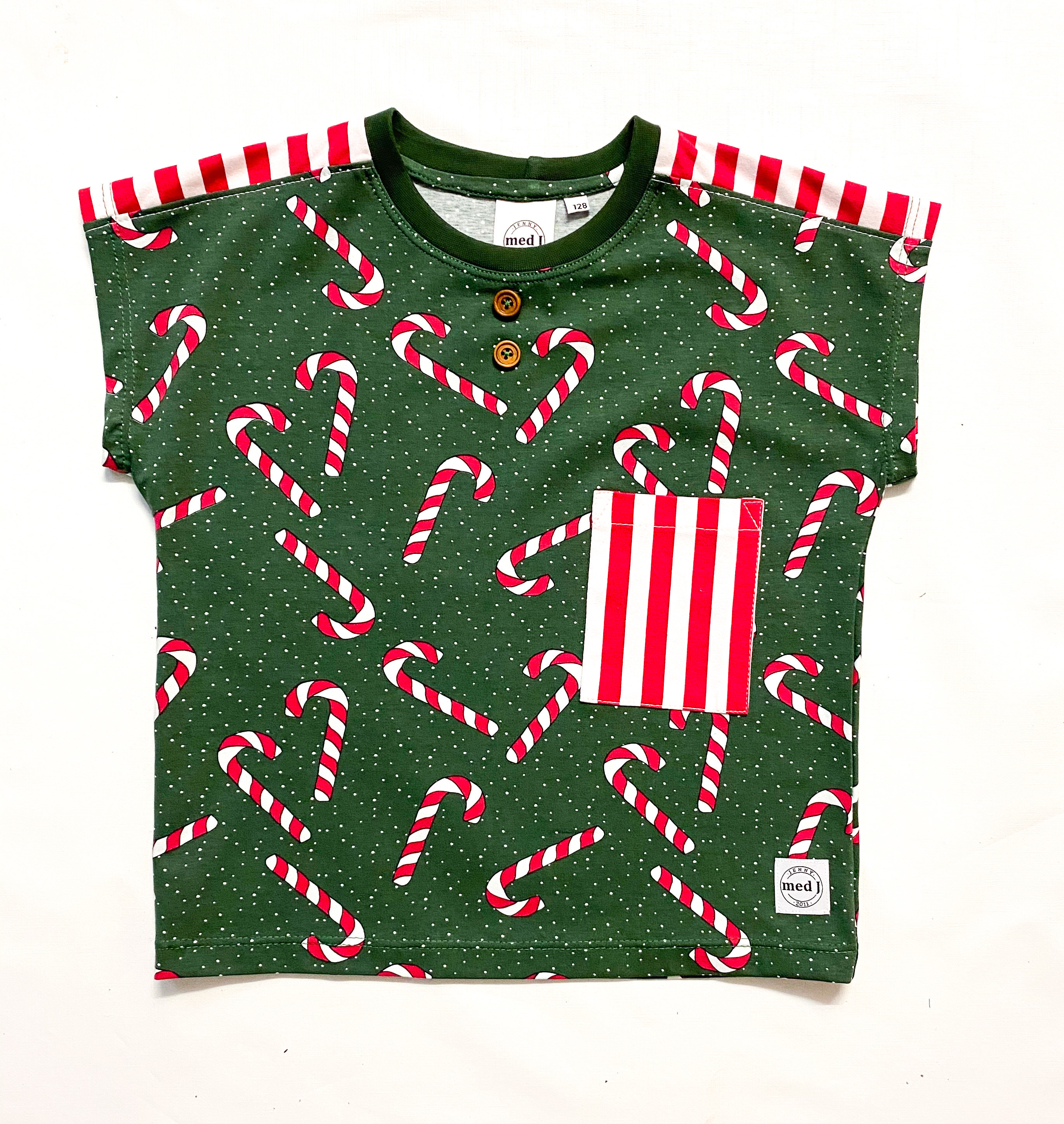 CANDY CANE - FOREST GREEN - 3