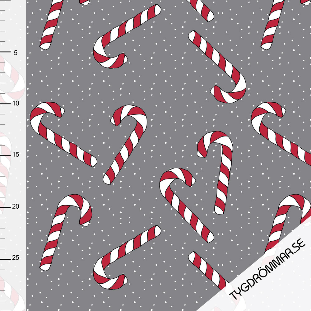 CANDY CANE - GRAY