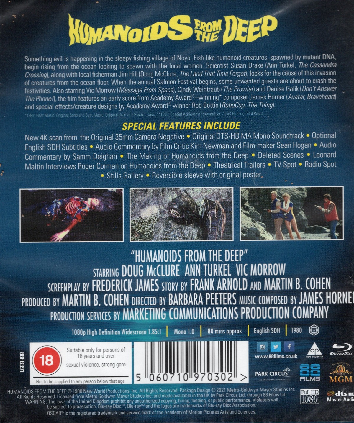 Humanoids From the Deep (ej svensk text) (Blu-ray) - 2
