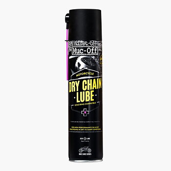 MUC-OFF Motorcycle Dry PTFE Chain Lube 400ml UTFÖRSÄLJNING 60% RABATT