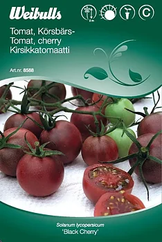 8588 Tomat, körsbärs- (röd)    Solanum lycopersicum