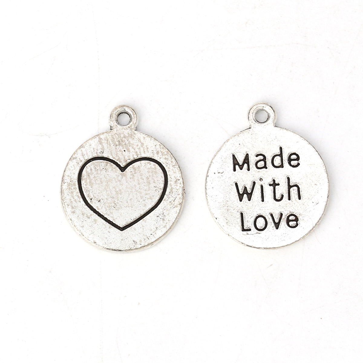 Berlock ,  Tag "Made with love" 22mm