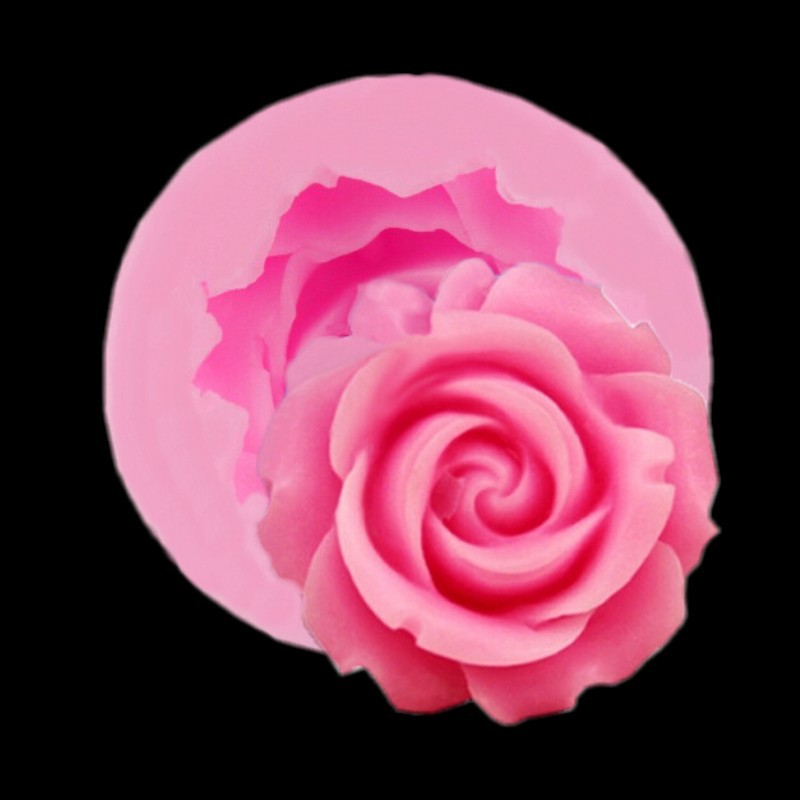 Silicone Resin Mold .  Rose 35mm - 2