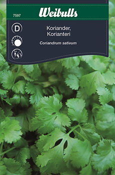 7597  Koriander   Coriandrum sativum
