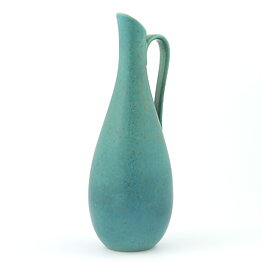 Gunnar Nylund (ARC 1950s) Green Handle Vase 30 cm