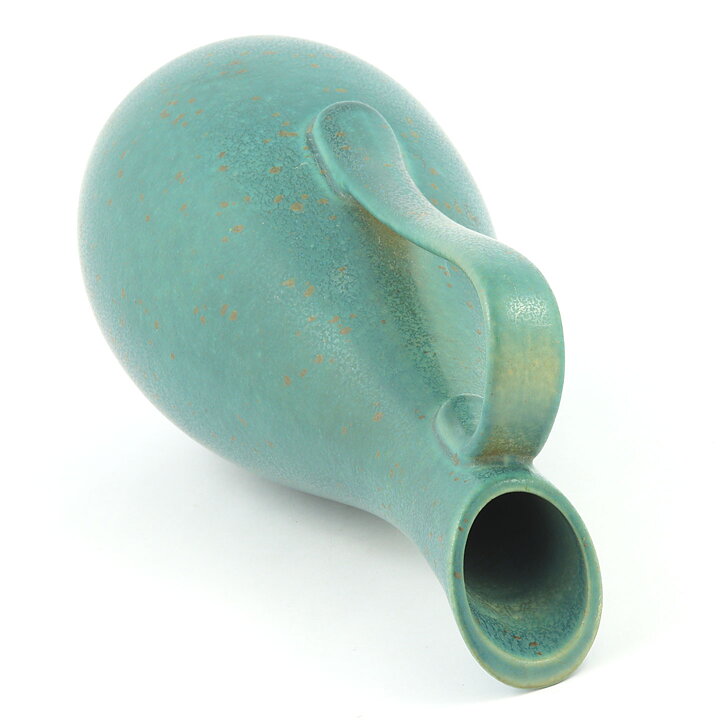 Gunnar Nylund (ARC 1950s) Green Handle Vase 30 cm
