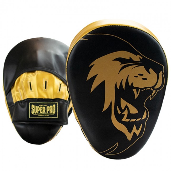 Super Pro Combat Focus Pu Mits(par) Svart/Guld